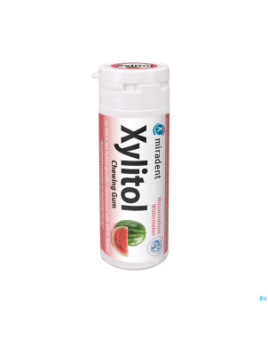 Miradent chewing gum xylitol pasteque    30