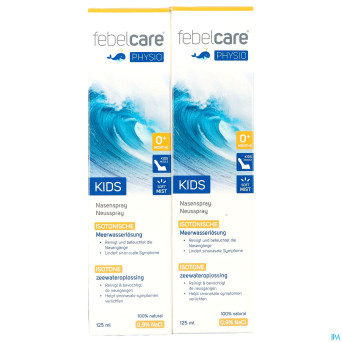 Febelcare physio spray iso kids 125ml  2e 1/2 prix