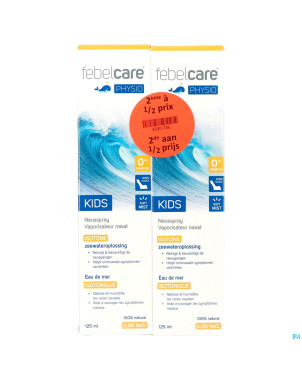 Febelcare physio spray iso kids 125ml  2e 1/2 prix