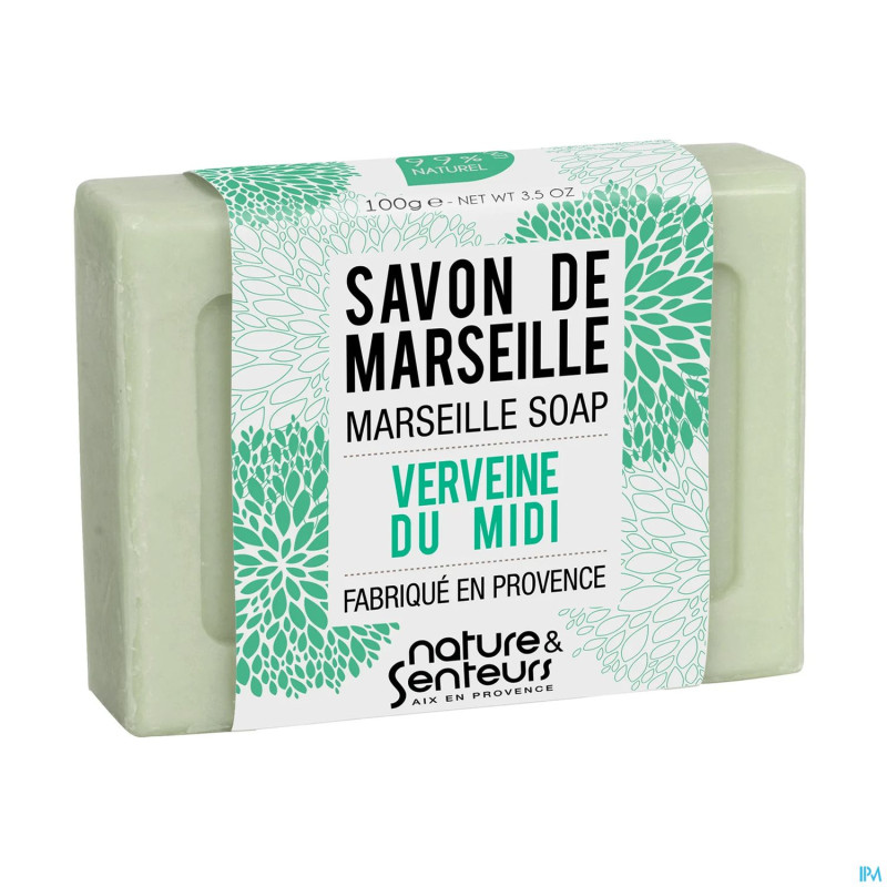 Nature&senteurs savon marseille verveine midi 100g