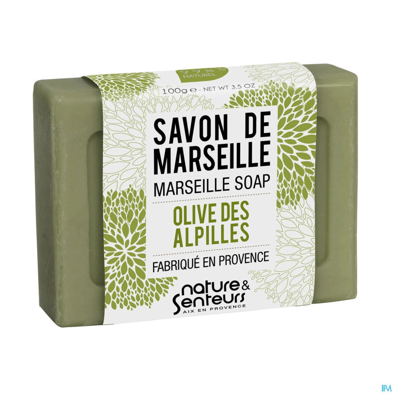 Nature&senteurs savon marseille olive alpilles100g