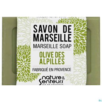 Nature&senteurs savon marseille olive alpilles100g