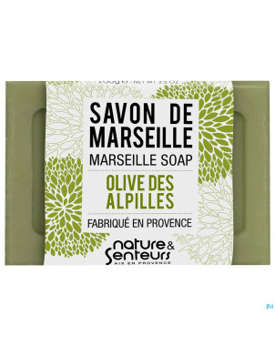 Nature&senteurs savon marseille olive alpilles100g