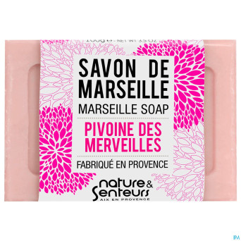 Nature&senteurs savon marseille pivoine merv. 100g