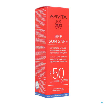 Apivita a/spot&a/age defense face cream spf50 50ml