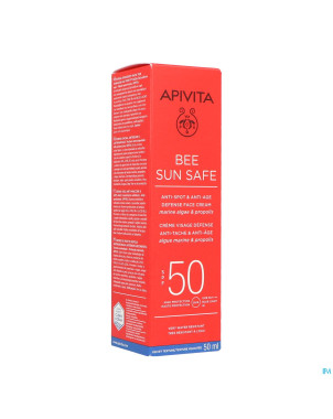 Apivita a/spot&a/age defense face cream spf50 50ml