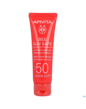 Apivita a/spot&a/age defense face cream spf50 50ml