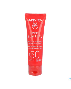 Apivita a/spot&a/age defense face cream spf50 50ml