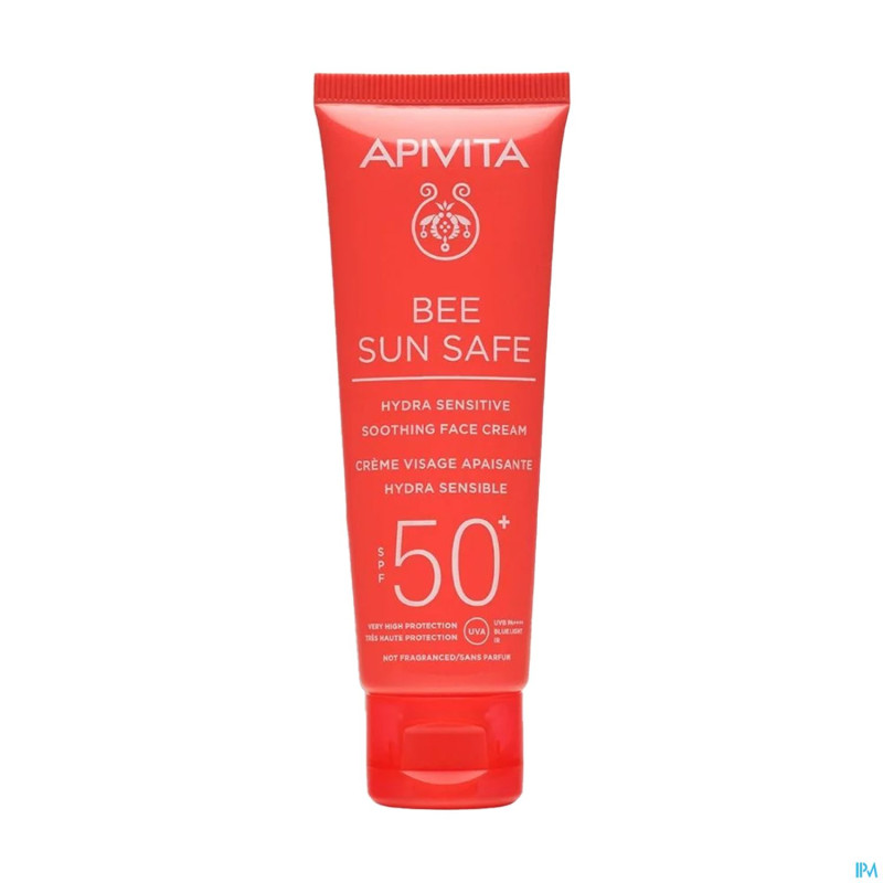 Apivita hydra sensitive sooth. face cr spf50+ 50ml
