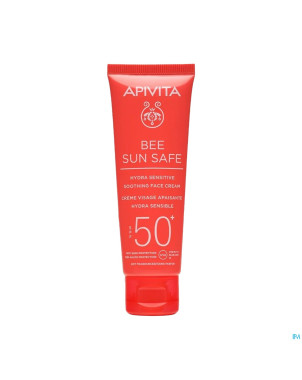 Apivita hydra sensitive sooth. face cr spf50+ 50ml