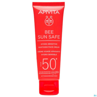 Apivita hydra sensitive sooth. face cr spf50+ 50ml