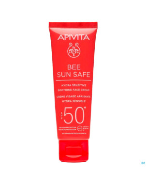 Apivita hydra sensitive sooth. face cr spf50+ 50ml