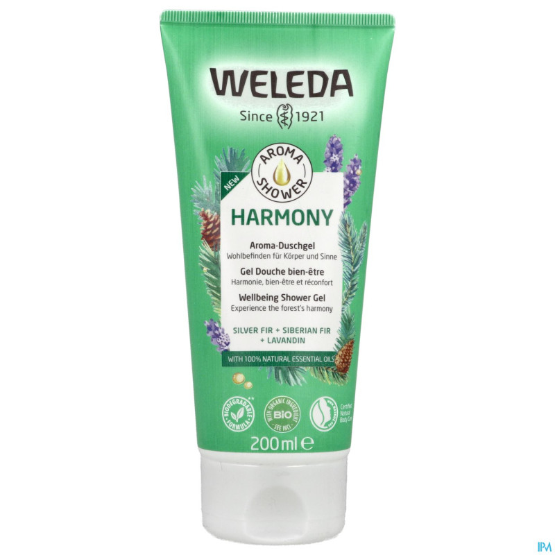 Weleda aroma shower harmony   200ml