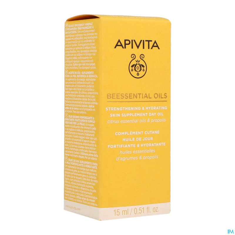 Apivita beessential strengt.&hydra day oil cr 15ml