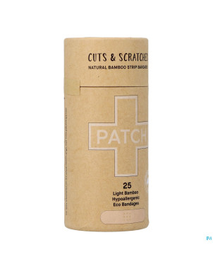 Pansement patch bamboo natuur    25