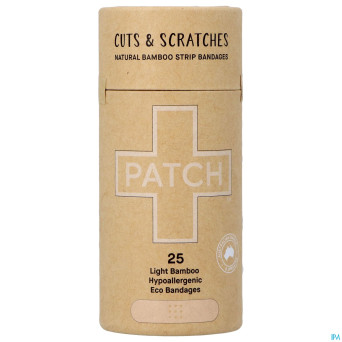 Pansement patch bamboo natuur    25