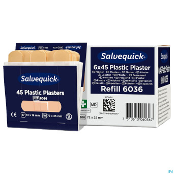 Salvequick recharge plastique