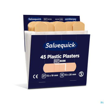 Salvequick recharge plastique