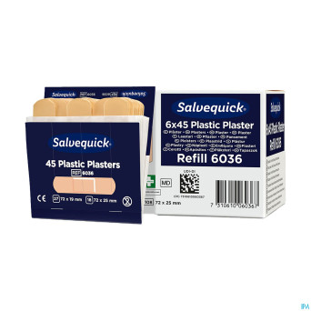 Salvequick recharge plastique
