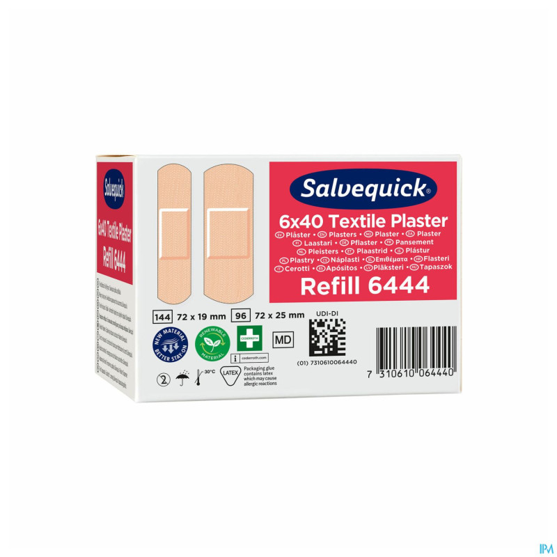 Salvequick recharge textile