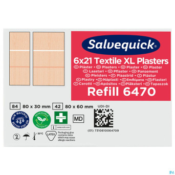 Salvequick recharge xl textile