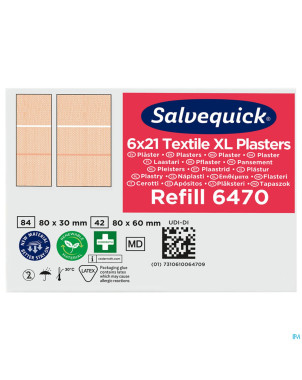 Salvequick recharge xl textile