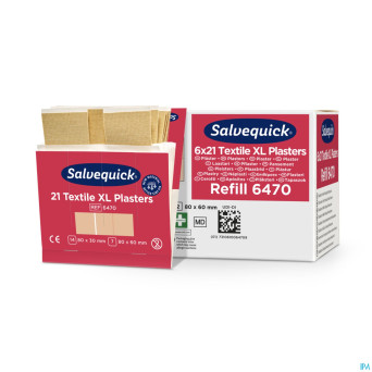 Salvequick recharge xl textile