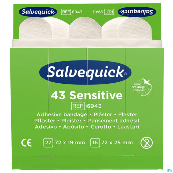 Salvequick recharge sensitive