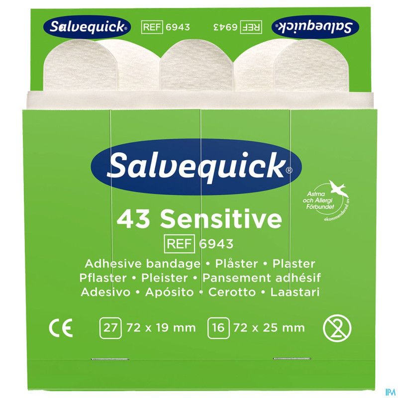 Salvequick recharge sensitive