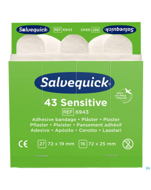 Salvequick recharge sensitive