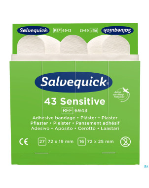Salvequick recharge sensitive