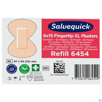 Salvequick recharge xl bout doigt