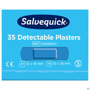 Salvequick recharge bleu detect