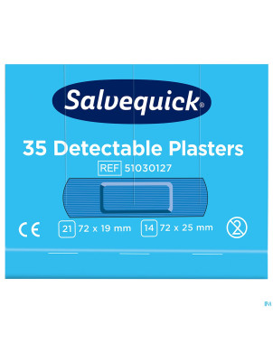 Salvequick recharge bleu detect