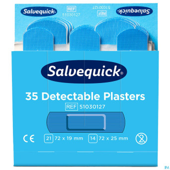 Salvequick recharge bleu detect