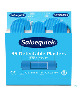 Salvequick recharge bleu detect