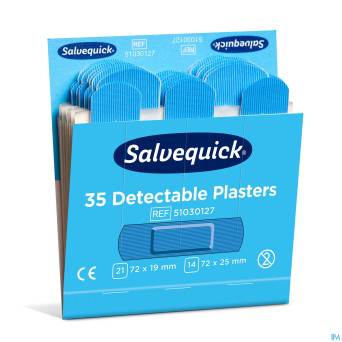 Salvequick recharge bleu detect