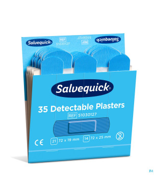 Salvequick recharge bleu detect