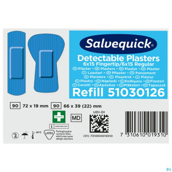 Salvequick recharge bl bout doigt