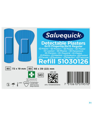 Salvequick recharge bl bout doigt