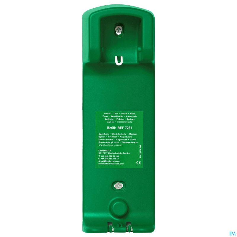 Cederroth porte-flac 1 douche ocul.