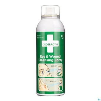 Cederroth spray nettoyage yeux & plaies