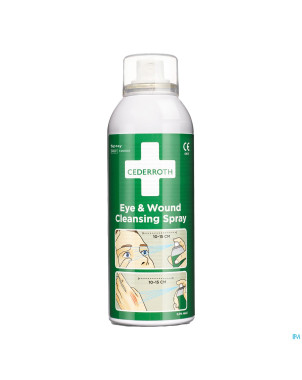 Cederroth spray nettoyage yeux & plaies