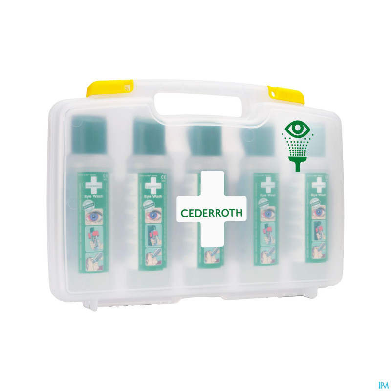 Cederroth mallette douche oculaire