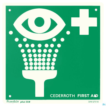 Cederroth panneau douche oculaire