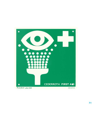 Cederroth panneau douche oculaire