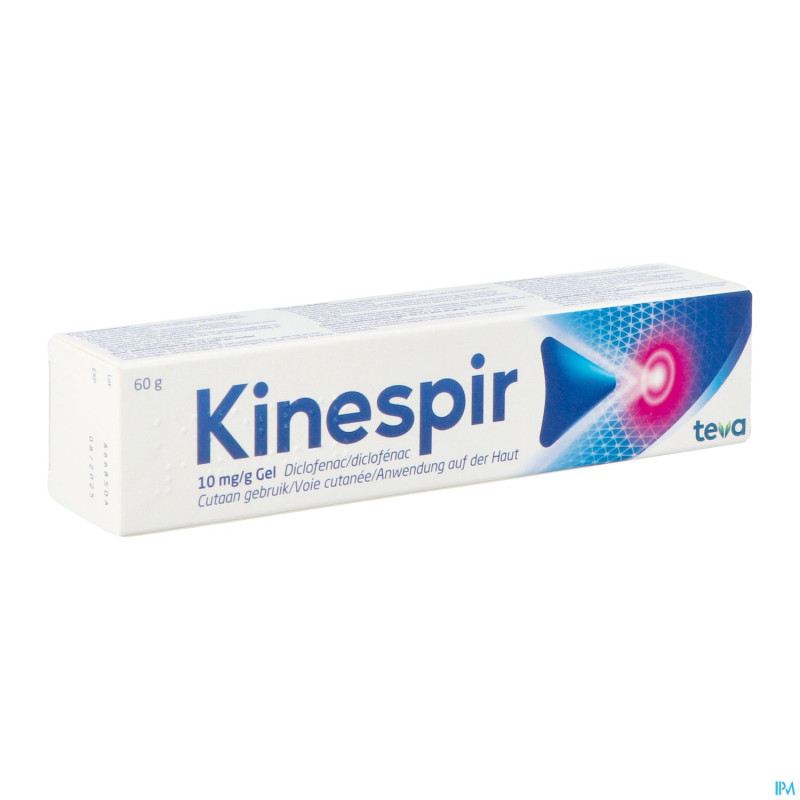Kinespir 10mg/g    gel  60g