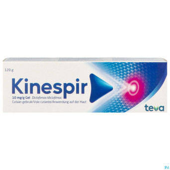 Kinespir 10mg/g    gel 120g