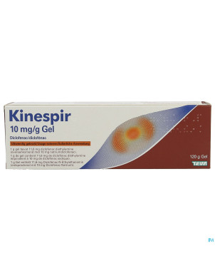 Kinespir 10mg/g    gel 120g