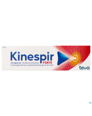 Kinespir forte 20mg/g gel 150g